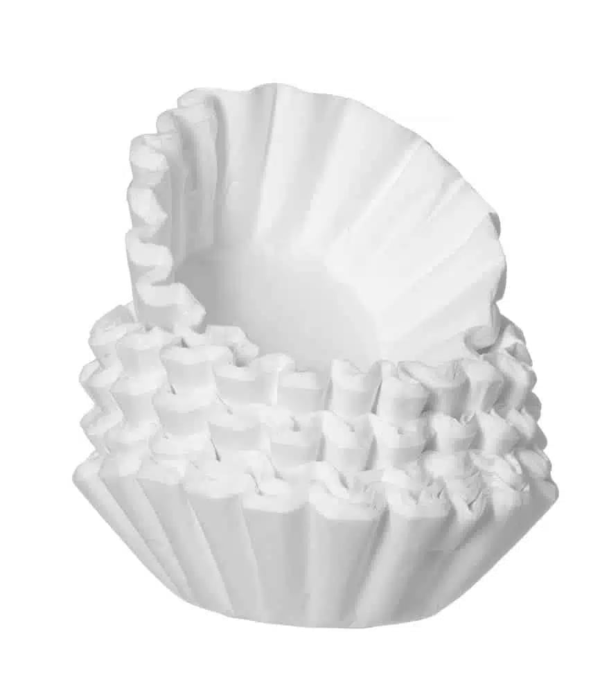 Papirkaffe filter til dryp bryggere, Hendi, f.eks. Bravilor & Animo, 1000 stk., ø250x(H)70mm. - Billede 2