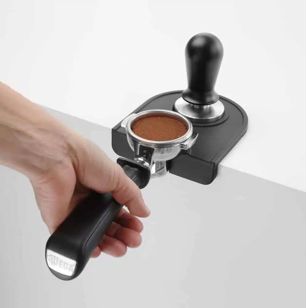 Tampermåtte med portafilter og tamper holder, 125x140x30mm - Billede 2
