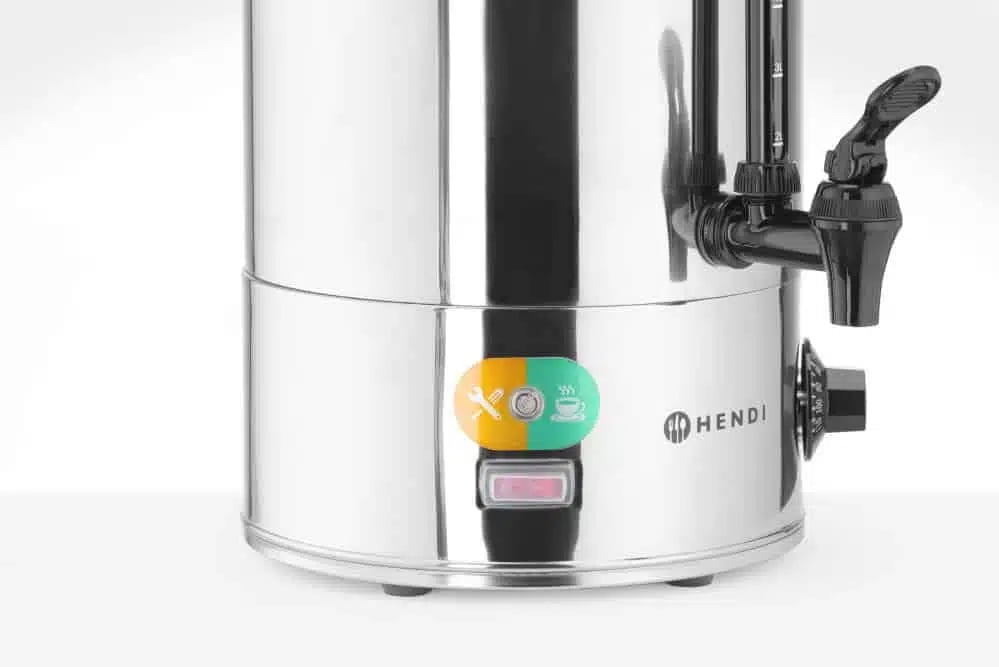 9 l sølvfarvet varm drikke kedel, 2200w - Billede 5