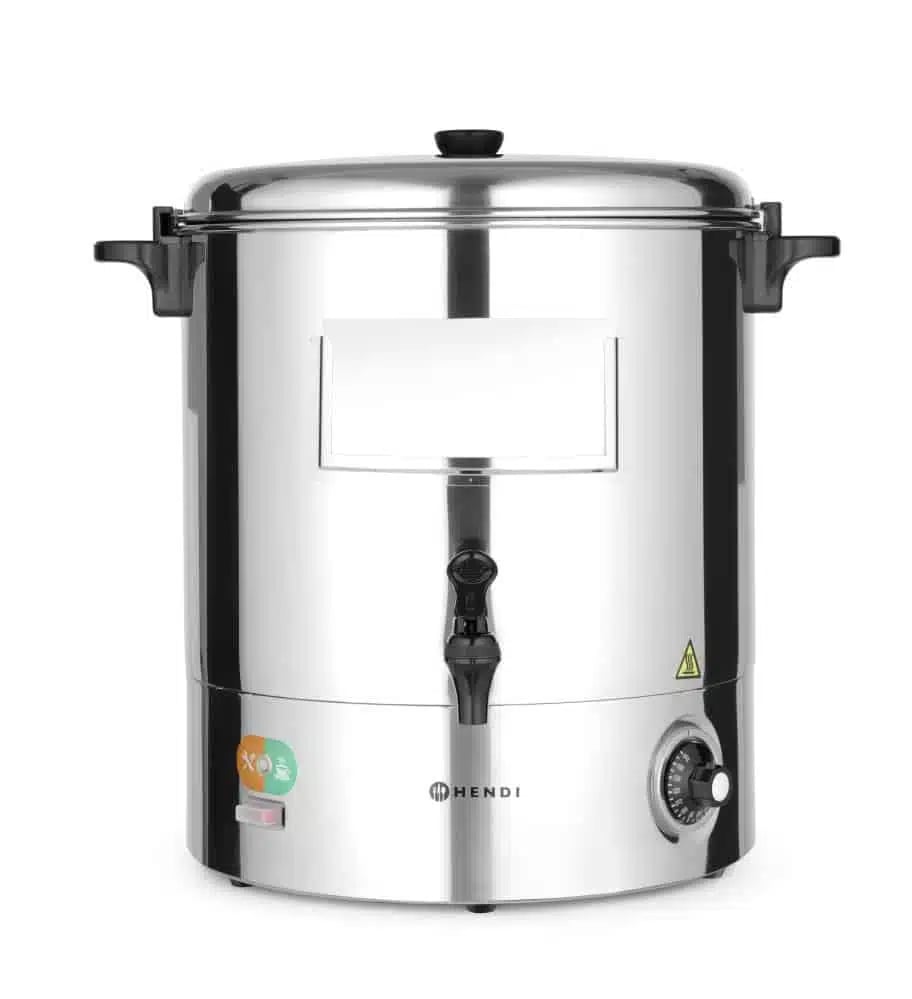 Elektrisk kedel med temperaturkontrol, 28 l, 2200w