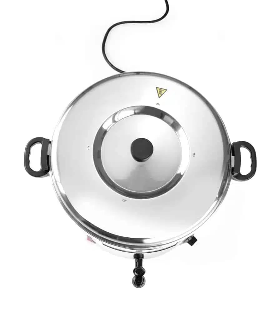 Elektrisk kedel med temperaturkontrol, 28 l, 2200w - Billede 3