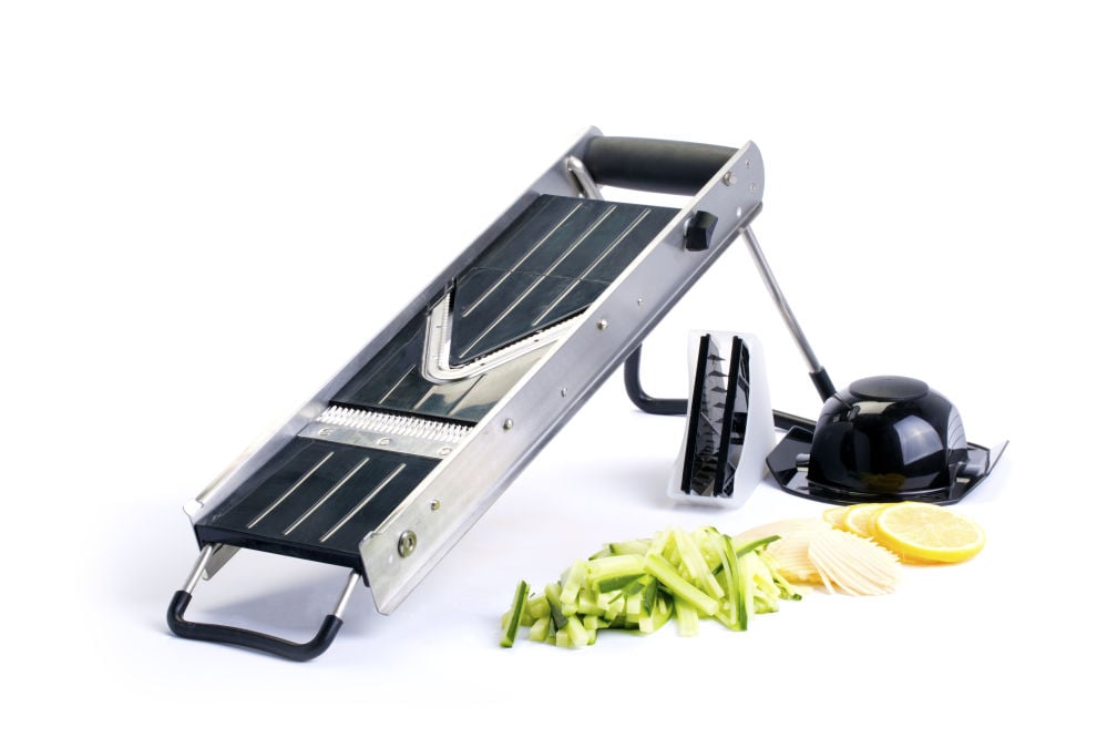 Mandolinjern i v-form, sort - Billede 7