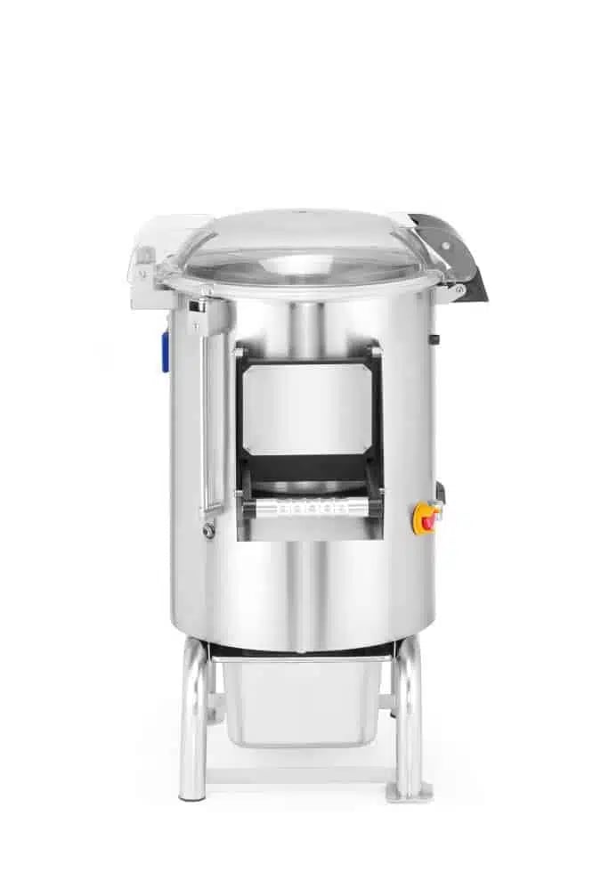 Professionel kartoffelskræller, 10 kg, 230v/750w, rustfrit stål