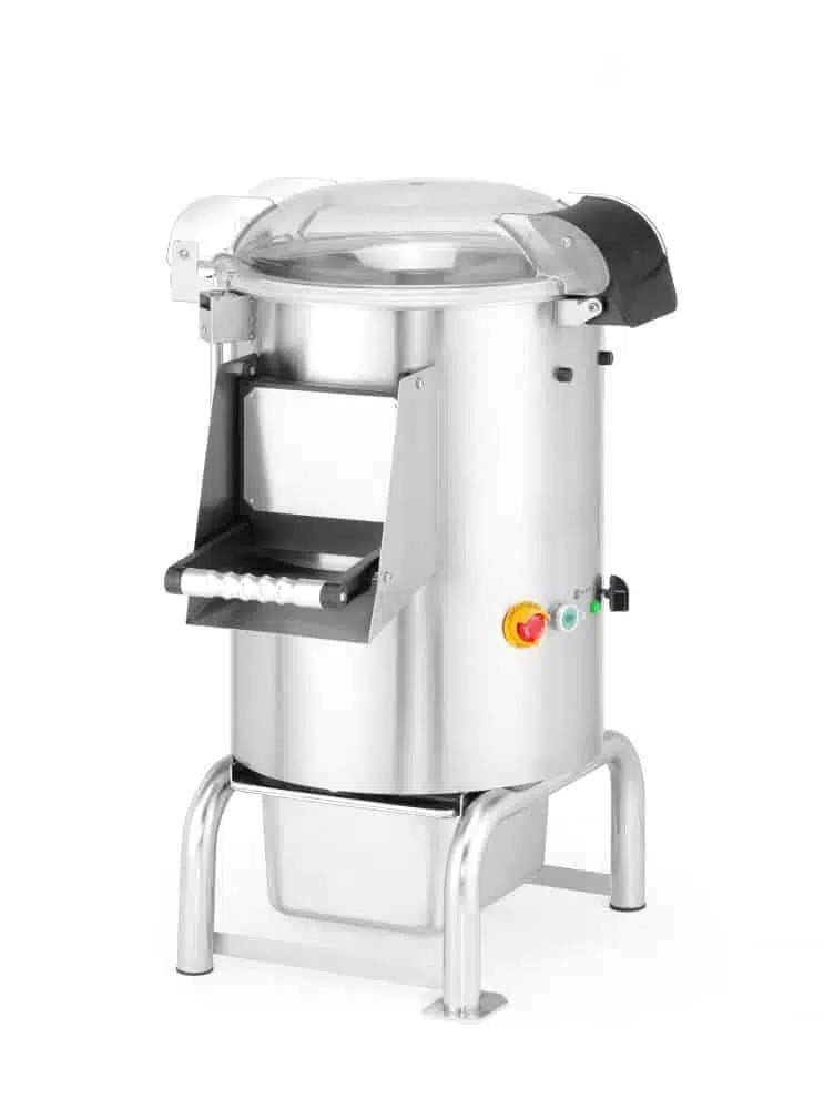 Professionel kartoffelskræller, 10 kg, 230v/750w, rustfrit stål - Billede 2