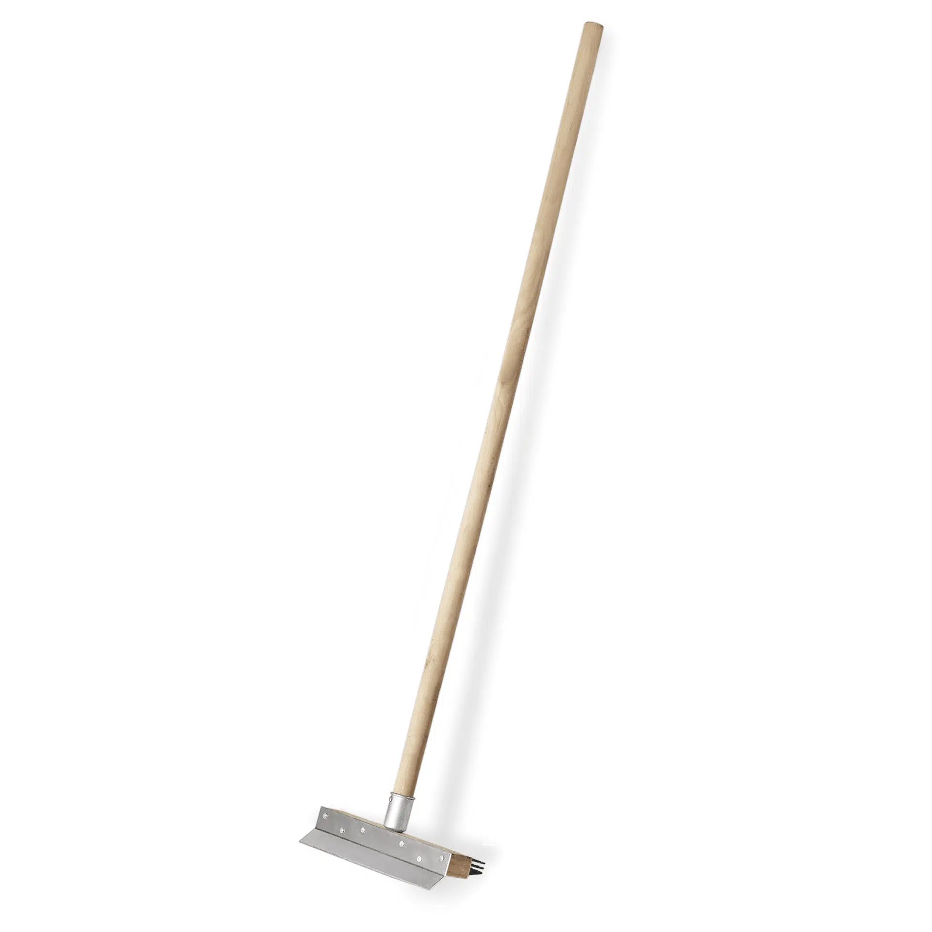 Cleaning brush with scraper