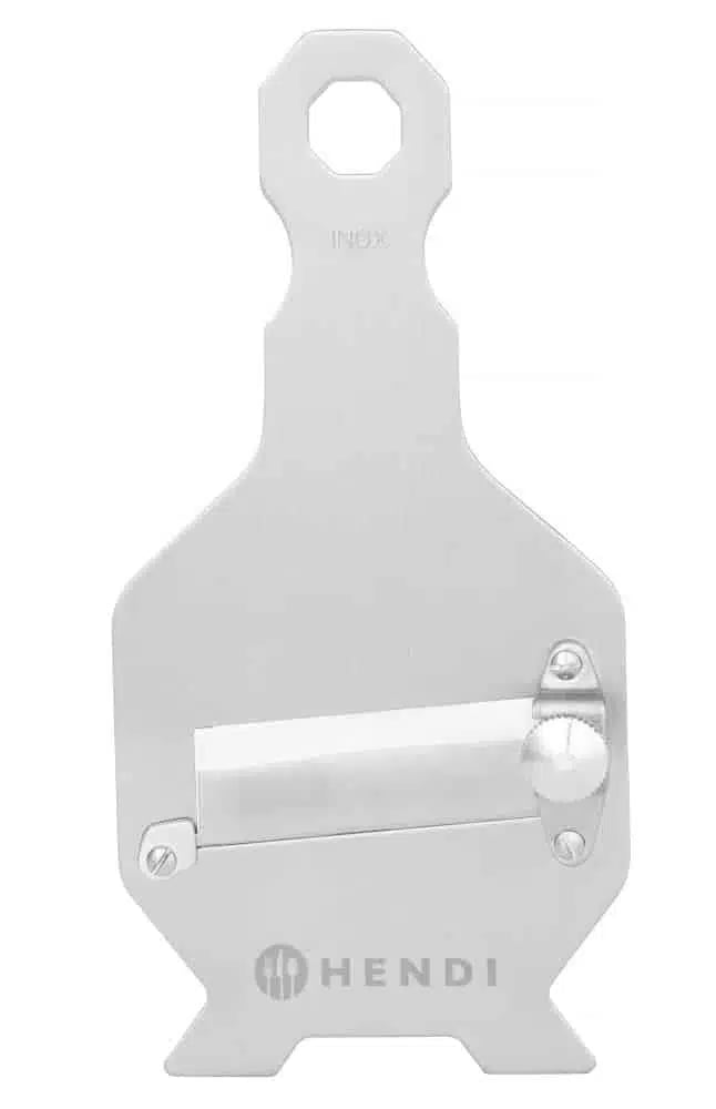 Trøffelskærer, 220x85mm, justerbar skærebredde fra 0,2 til 3 mm, rustfrit stål