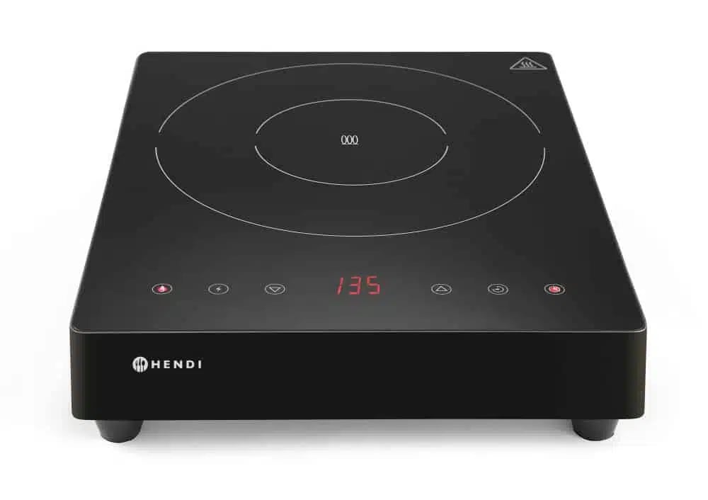 3500w induktionskogeplade med non-stick belægning