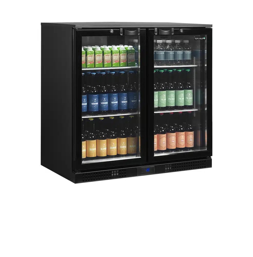 DB201H Energibesparende Backbar-Køleskab med Dobbeltglasdøre - Billede 2