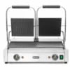 Dobbelt kontaktgrill, halvglatt, halvribbet, 230v/3600w