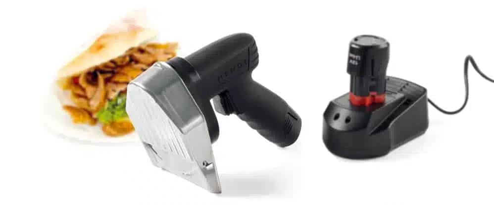 Elektrisk trådløs kebabkniv, 80w - Billede 2