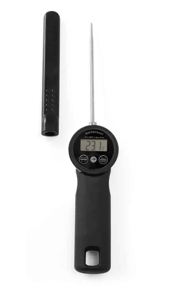 Vandtæt termometer, 290x48x(H)40mm, temperaturområde -50°C til 300°C