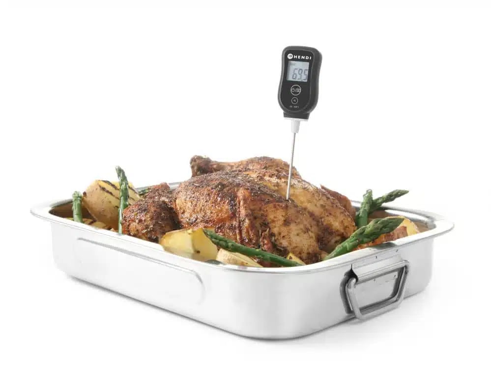 Hurtig respons termometer, 204x42x(H)20mm, vandtæt, måleområde -50ºC til 350ºC - Billede 2