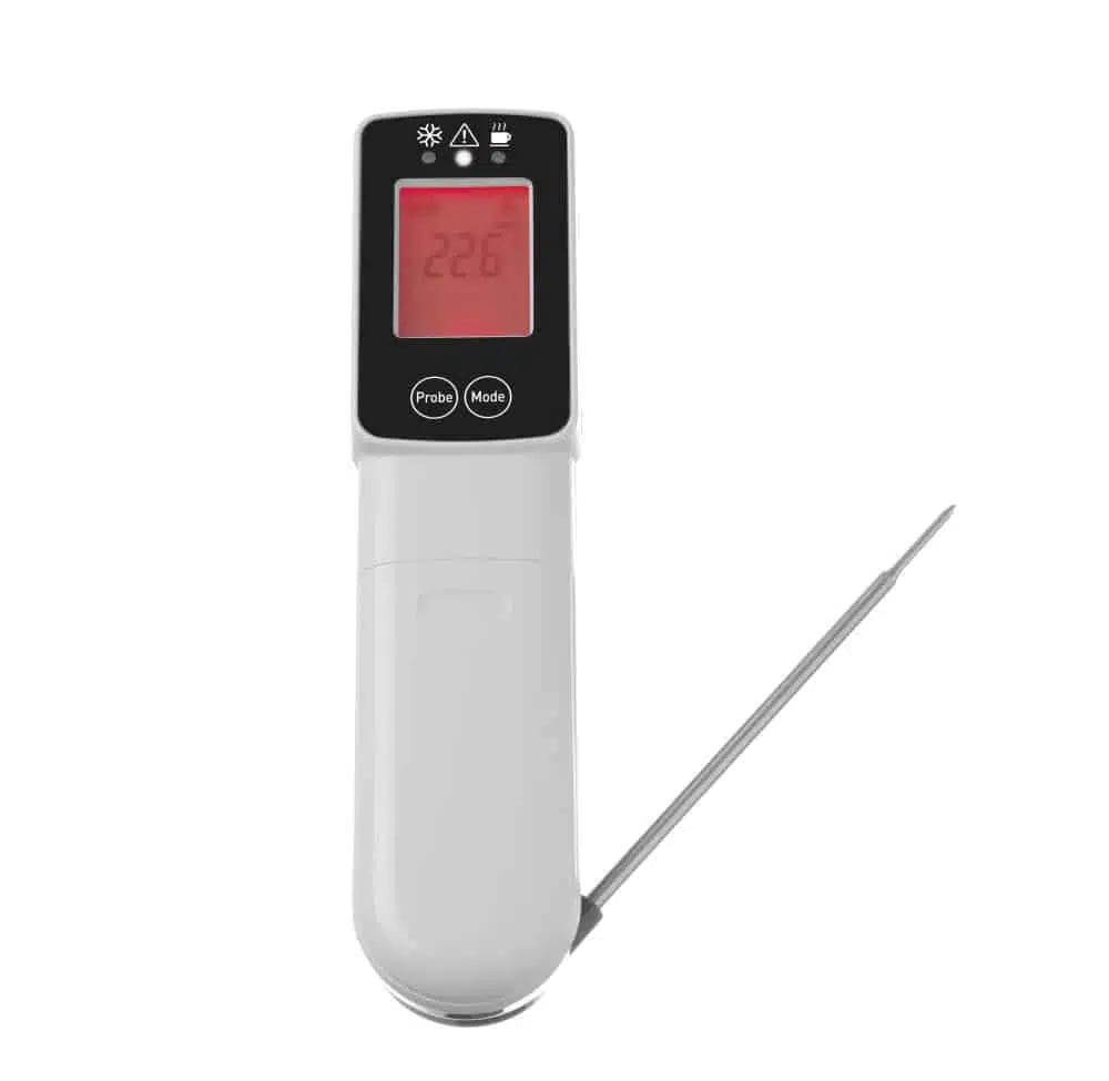 Infrarød termometer m indstik