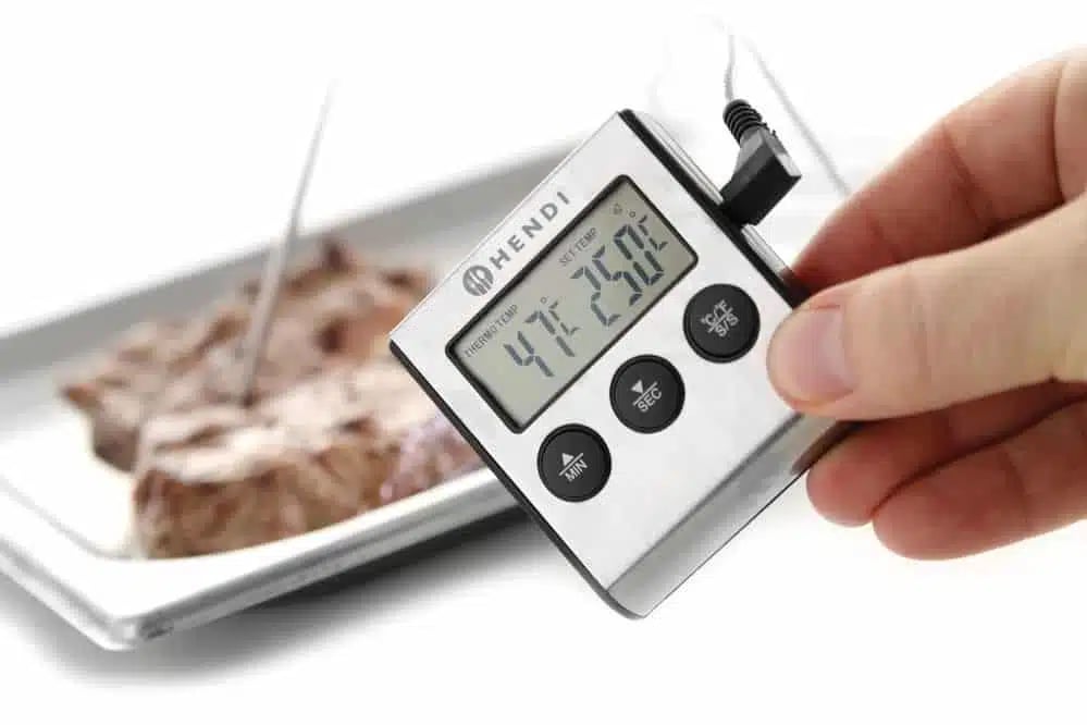 Stegtermometer med timer, 65x70x(H)17mm, 2 stk. - Billede 2