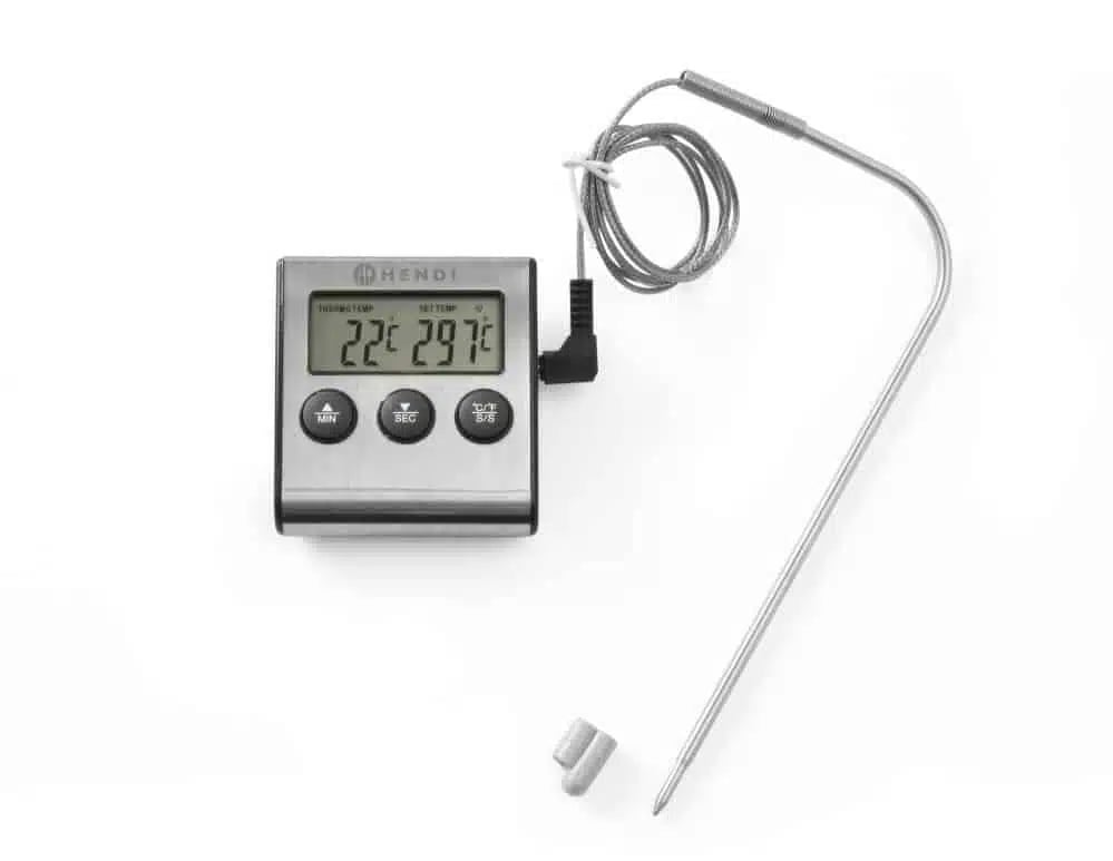 Stegtermometer med timer, 65x70x(H)17mm, 2 stk. - Billede 3