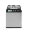 Is-maskine, 230V/180W, 272x315x(H)362mm, ideel til is, sorbet og frossen yoghurt. 2L rustfrit stål beholder.
