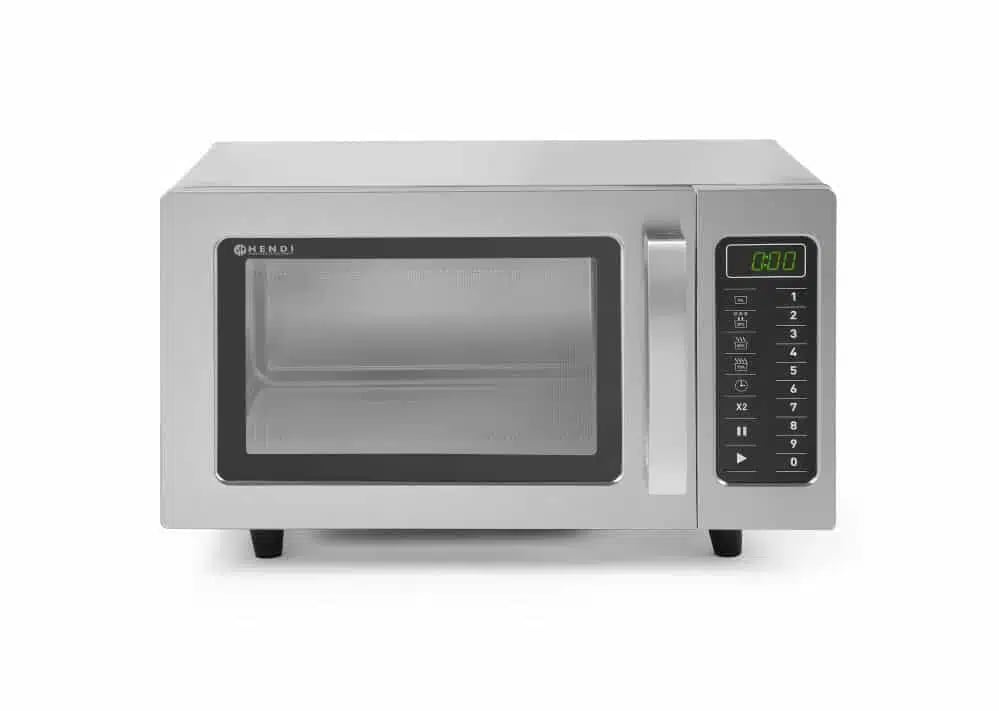 Programmerbar mikrobølgeovn med grill, 1000w, 23 l - Billede 2