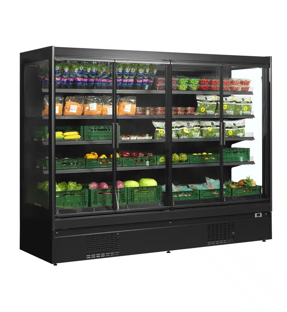 EXTRA2500CD Multideck Køler med 1540L Kapacitet og 100kg/m² Belastning - Billede 2