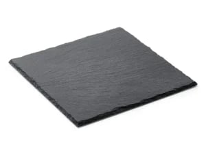 Natural slate platter