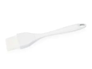 Bagepensel, hvid, silikone/plast, 25x5cm