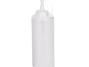 Squeeze bottle, hvid, Ø7, 450ml
