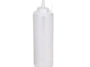 Squeeze bottle, hvid, Ø7, 700ml