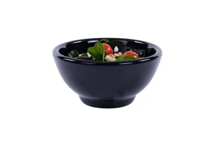 Global Black Sauce/salat/suppe skål Ø20,3xH10,4cm