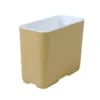 Cube Champagne skål(3) 10,5 x 5 x H8,5 cm.