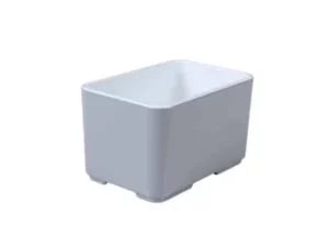 Cube Grey skål(5) 10,5 x 7 x H6,3 cm.