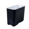 Cube Black skål(3) 10,5 x 5 x H8,5 cm.
