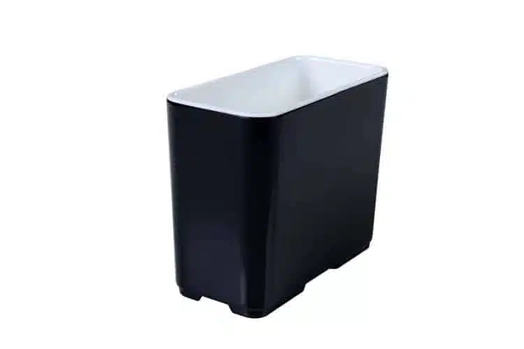 Cube Black skål(3) 10,5 x 5 x H8,5 cm.