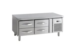 UC5240 Rustfrit Lavt Kølebord, 170L, 82kg