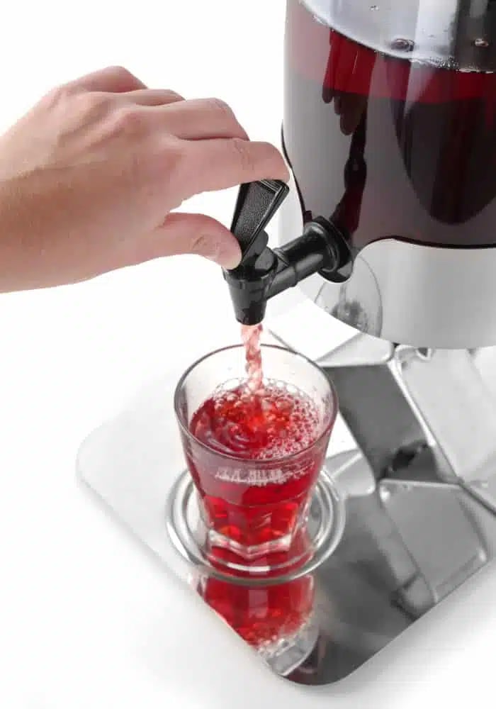 Saftdispenser, 5l, hurtig tappehane - Billede 4