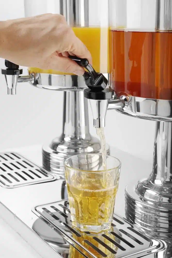 Saftdispenser, 16 l, med iskøling og drypfri hane - Billede 3