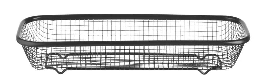 Sort serveringskurv, 310x125x55mm