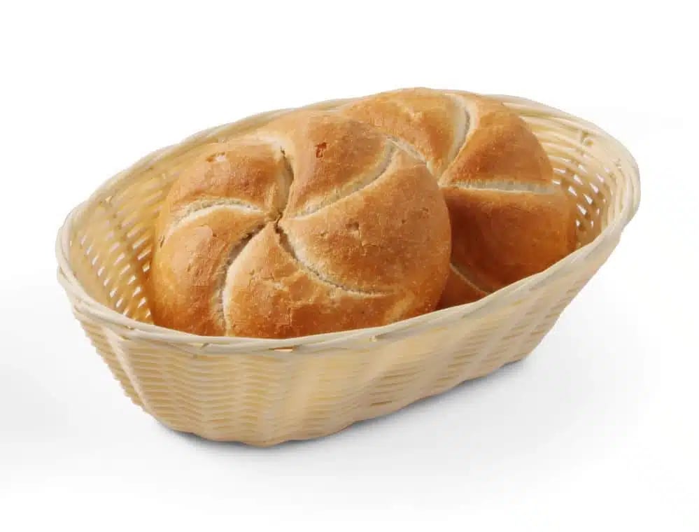 Oval brødkurv, 225x130x55mm - Billede 2