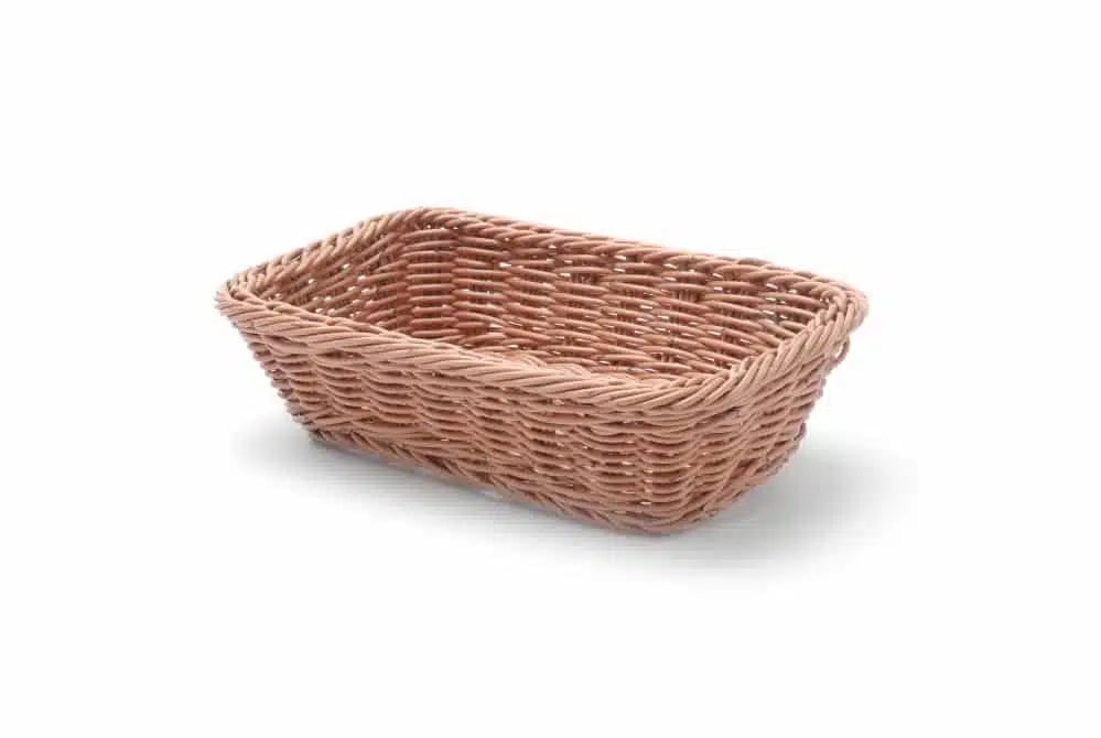 Brødkurv i rustfrit stål, gn 1/4, 265x162x(h)65mm
