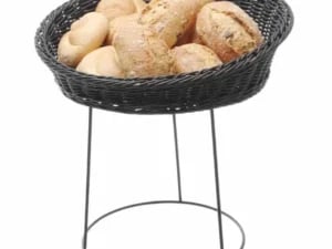 Serveringskurv i polypropylen, ø250x(h)265mm, sæt af 6 - Billede 3