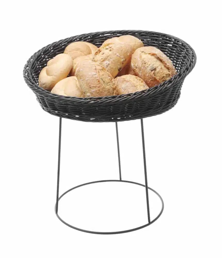 Serveringskurv i polypropylen, ø250x(h)265mm, sæt af 6 - Billede 3
