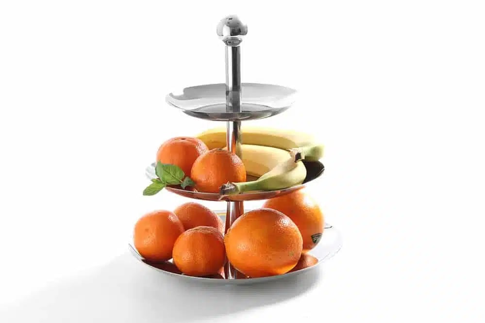 Etagestander, Hendi, Ø268x(H)320mm, med 3 bakker - Billede 2