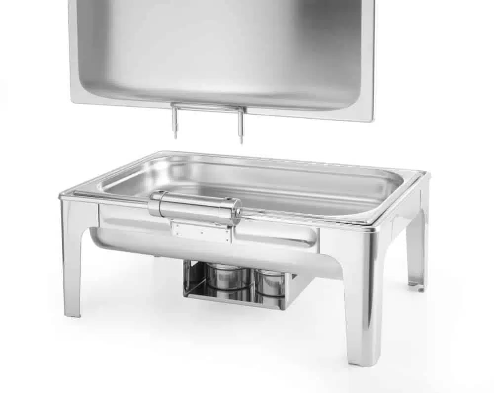 Chafing dish i satin finish, 9 l, med aftageligt låg - Billede 3