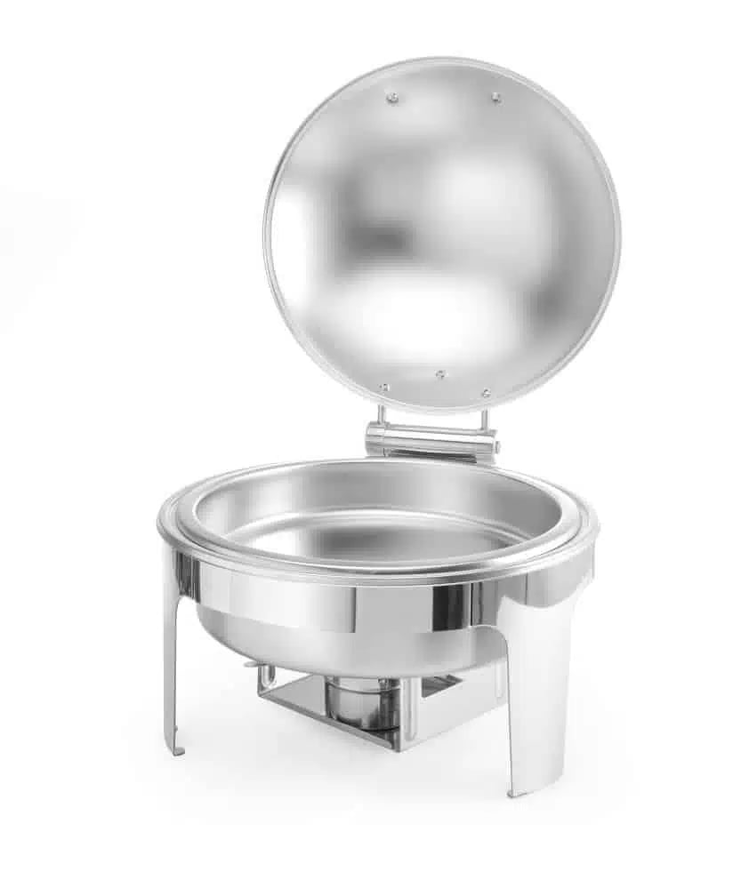 Rundt chafing dish i satin finish, profi line, 6l, 465x420x(h)320mm - Billede 4