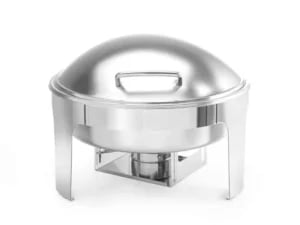 Rundt chafing dish i satin finish, profi line, 6l, 465x420x(h)320mm