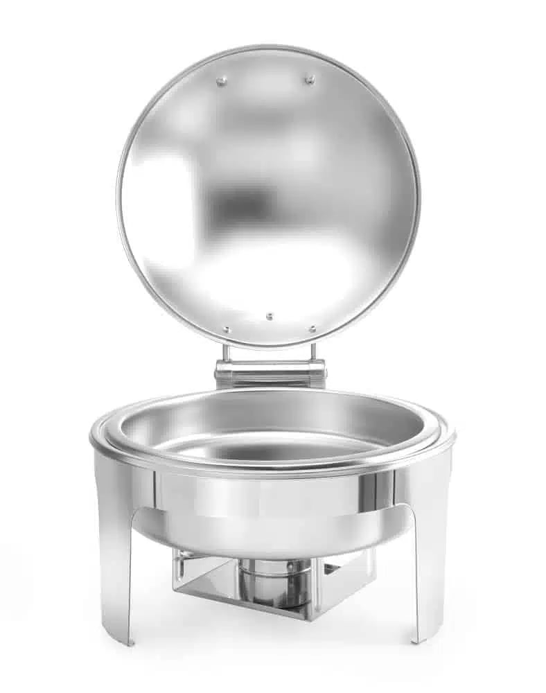 Rundt chafing dish i satin finish, profi line, 6l, 465x420x(h)320mm - Billede 5