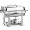 Chafing dish i rustfrit stål, 4,5 l, inkl. Brændstofholdere