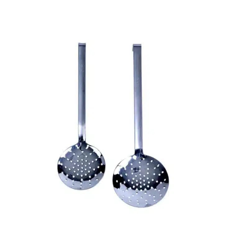Hulske m/kort skaft | Ø10 & Ø12 cm | 'Pro-cooking' Rustfrit stål 18/10