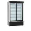 FS1202S Displaykøleskab, 660L, 174kg, Sort/Hvid