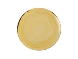 Tallerken Flad Coupe | Ø16cm til Ø32cm | NovaEco Saturno Nature Porcelæn
