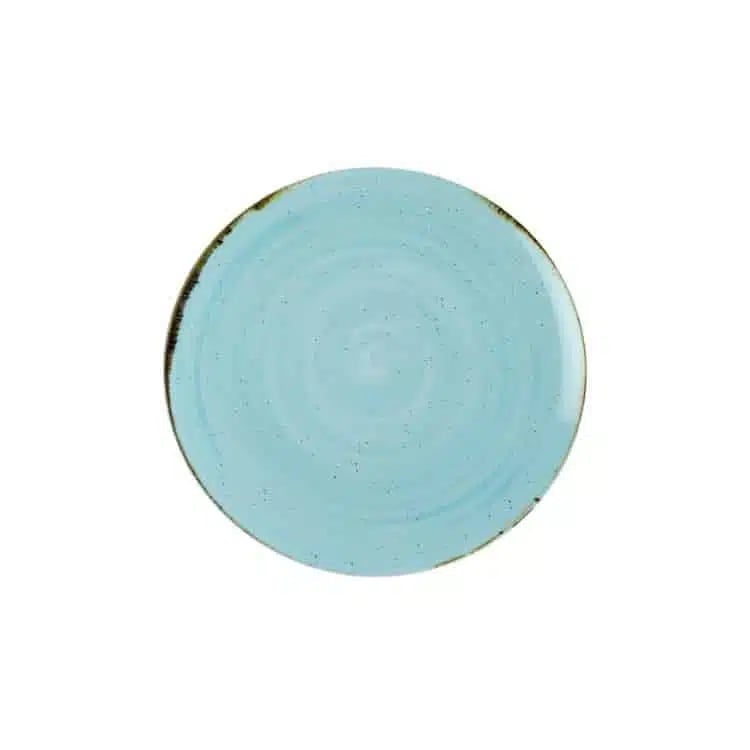 Tallerken Flad Coupe | Ø16cm til Ø32cm | NovaEco Saturno Nature Porcelæn