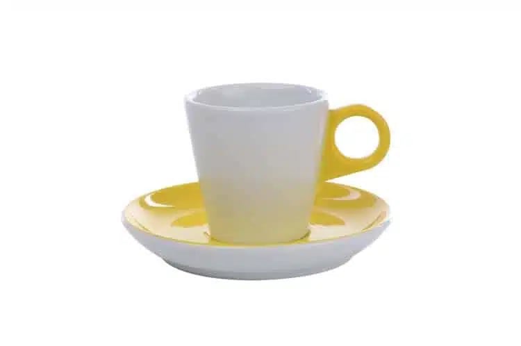 Espresso kop 6 cl. - Color Me! Yellow - NovaEco Porcelæn